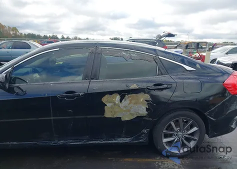 2019 Honda Civic Ex from USA, damaged, VIN 19XFC1F34KE000327